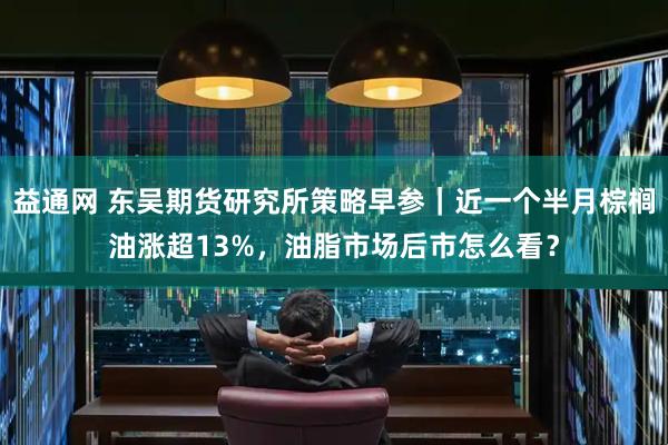 益通网 东吴期货研究所策略早参｜近一个半月棕榈油涨超13%，油脂市场后市怎么看？