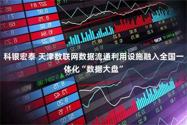 科银宏泰 天津数联网数据流通利用设施融入全国一体化“数据大盘”